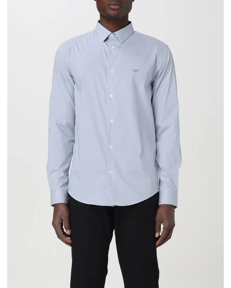 Emporio Armani Hemd herren Hellblau