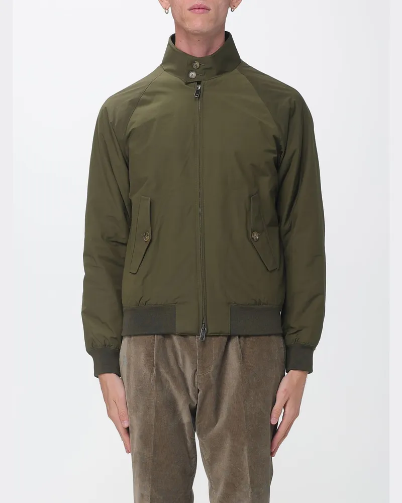 Baracuta G9 Thermal Bomberjacke von aus Baumwollmischung mit Coolmax®-Technologie Grün