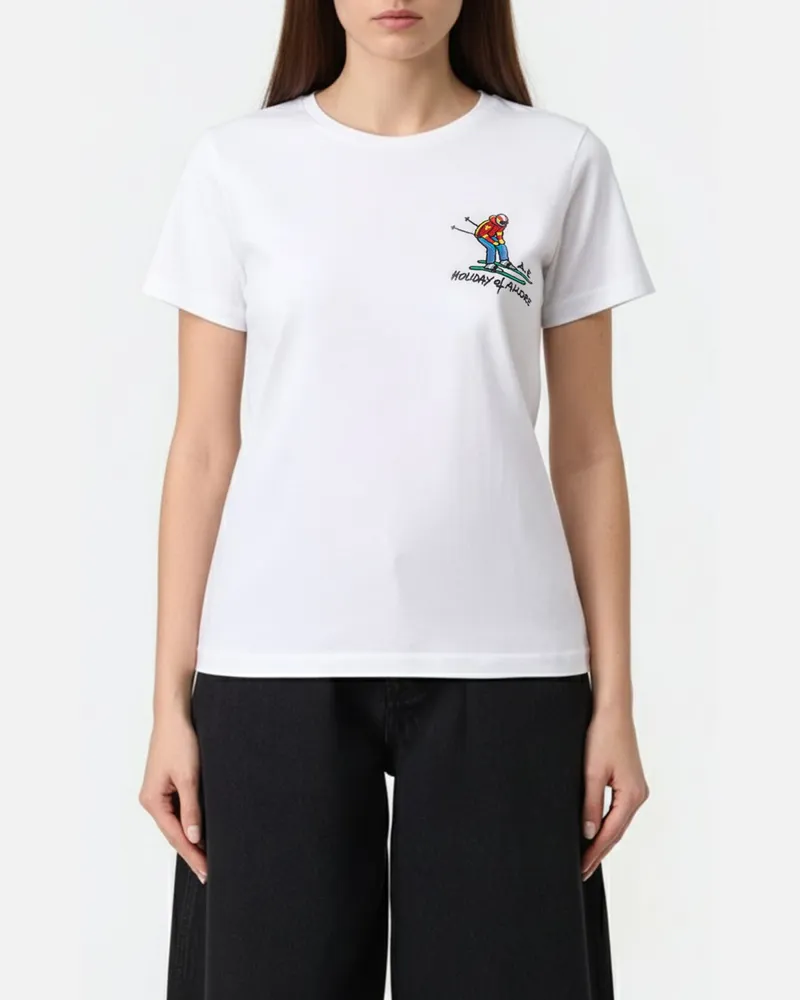 Alessandro Enriquez T-shirt damen Weiß
