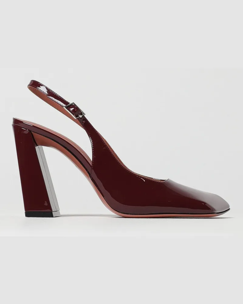 Amina Muaddi Absatzschuhe damen Rot