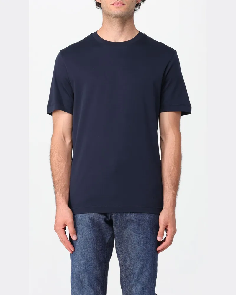 HUGO BOSS T-shirt herren Blau