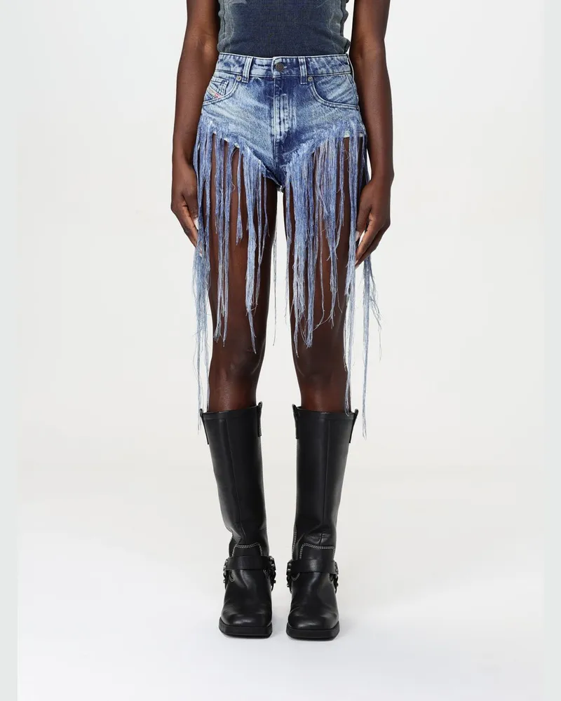 Diesel Shorts damen Blau