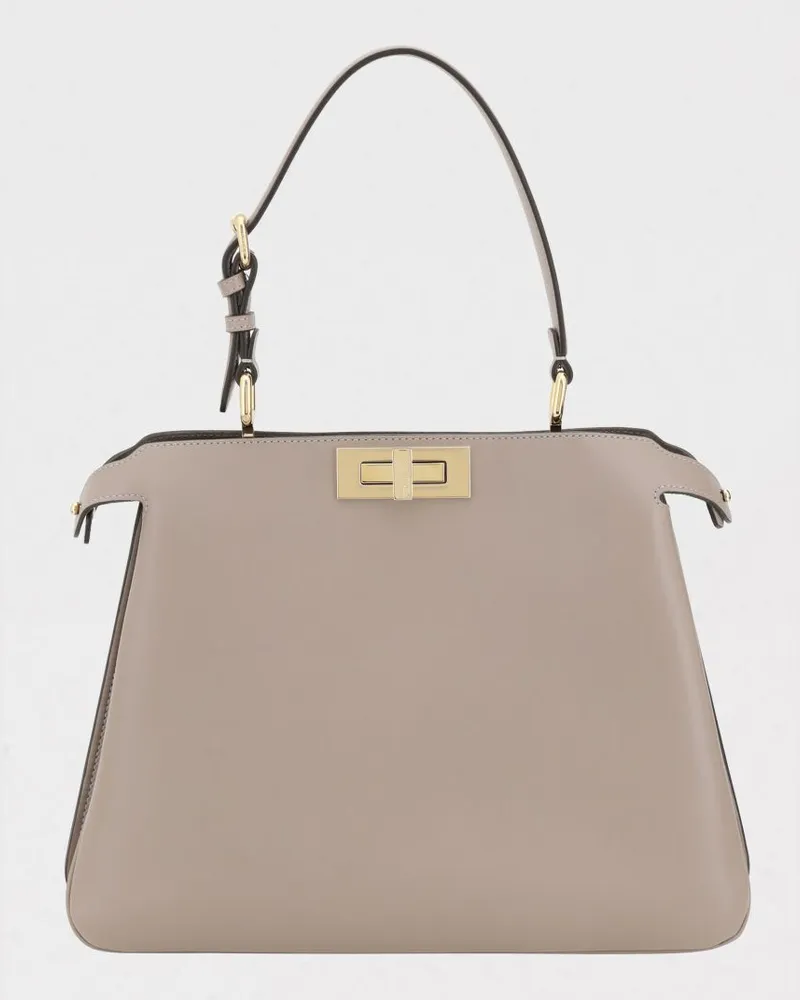 Fendi Schultertasche damen Taubengrau