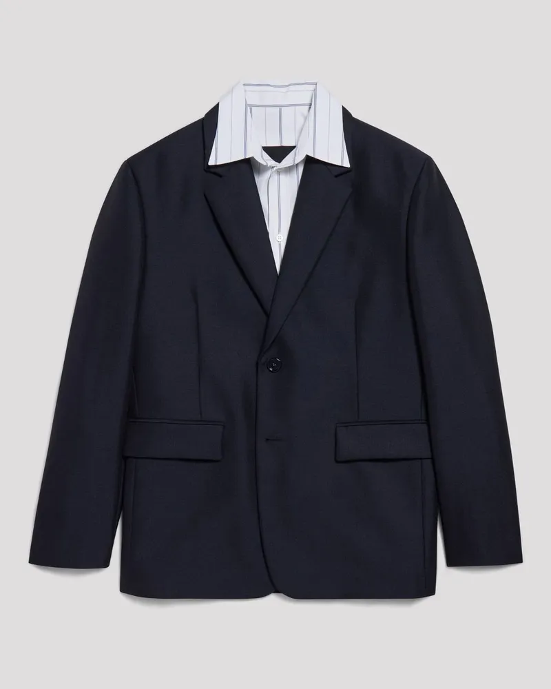 Balenciaga Jacke herren Blau