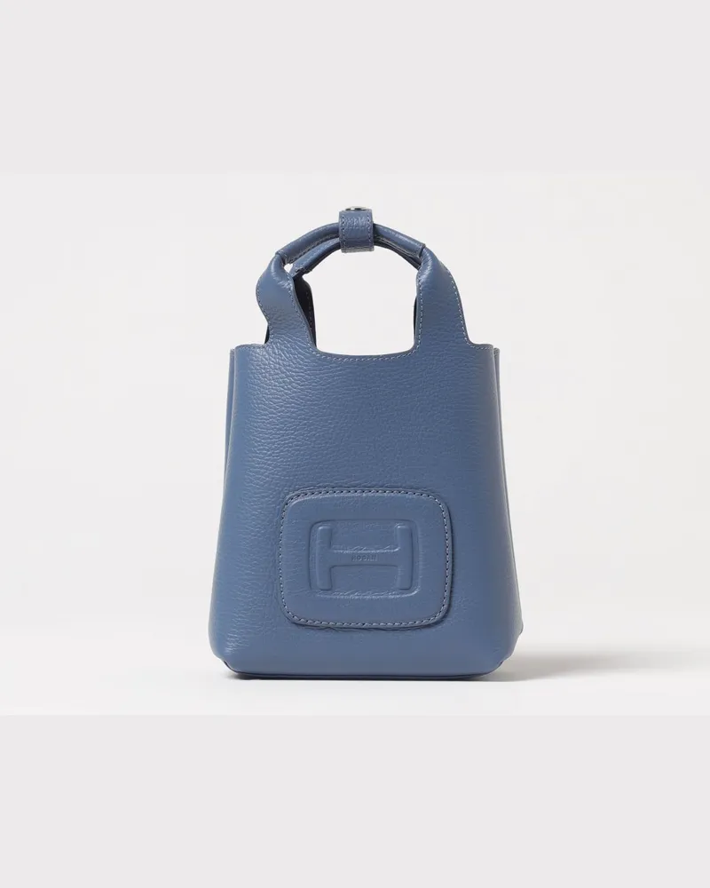 Hogan Schultertasche damen Hellblau