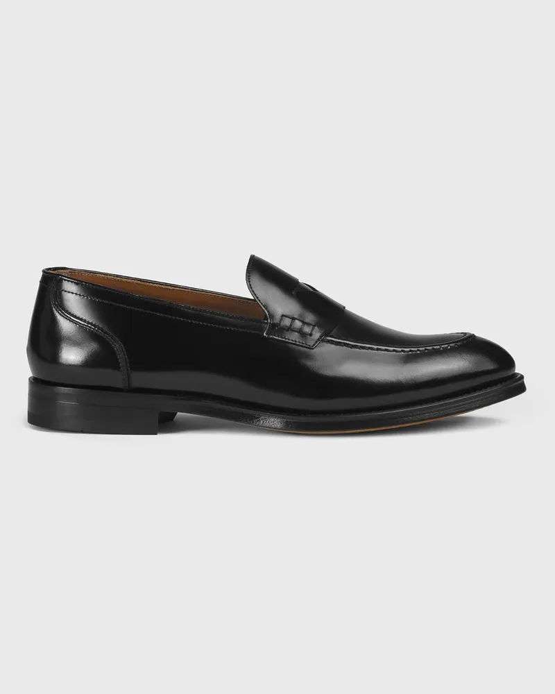 Doucal´s Mokassins herren Schwarz