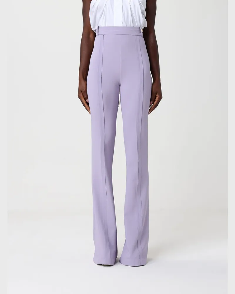 Elisabetta Franchi Hose damen Lila