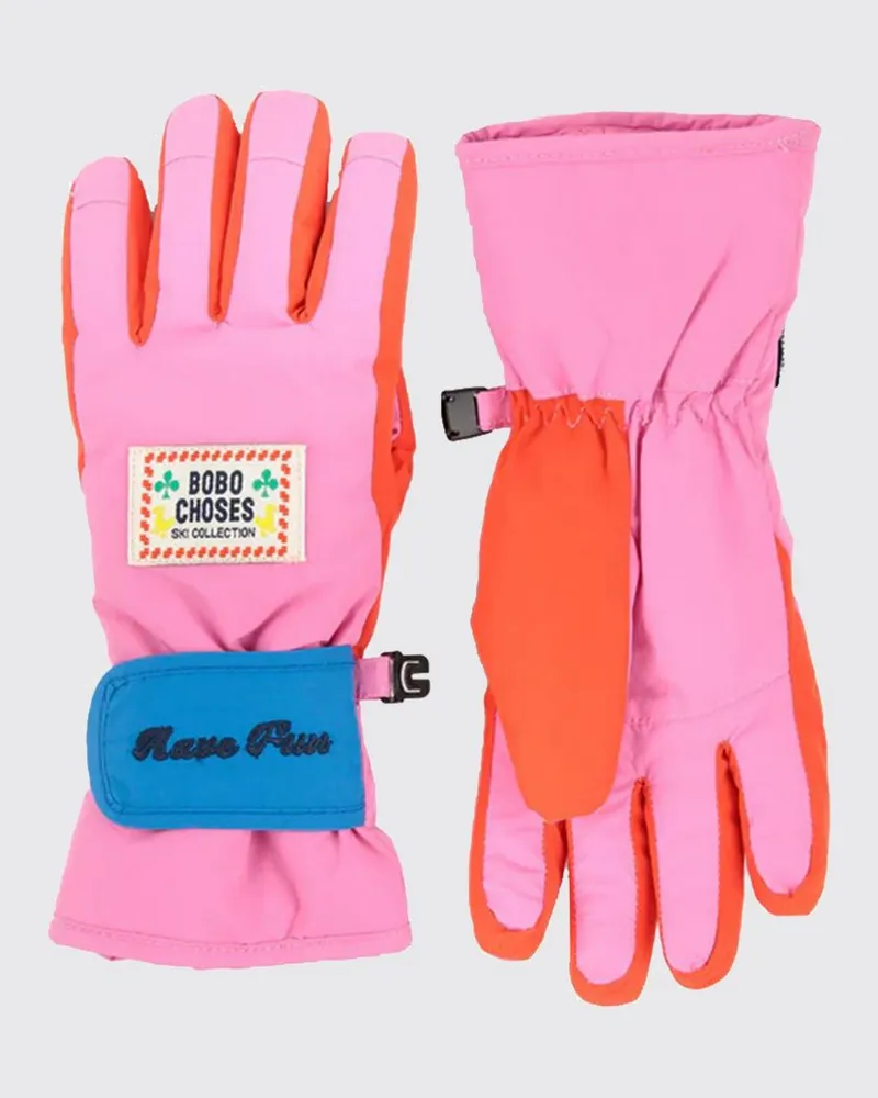 BOBO CHOSES Handschuhe kinder Fuchsia