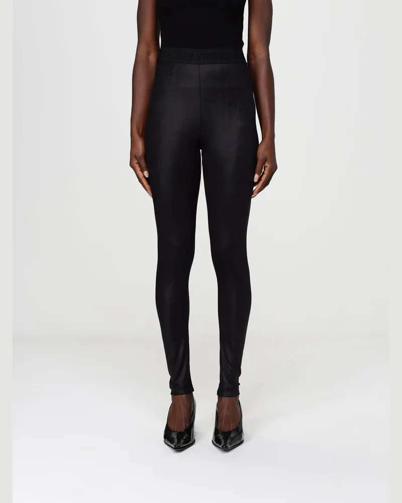 Versace Jeans Hose damen Schwarz