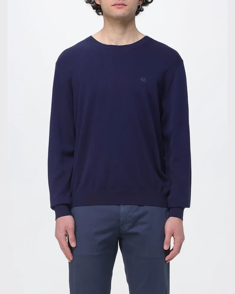 Etro Pullover herren Blau