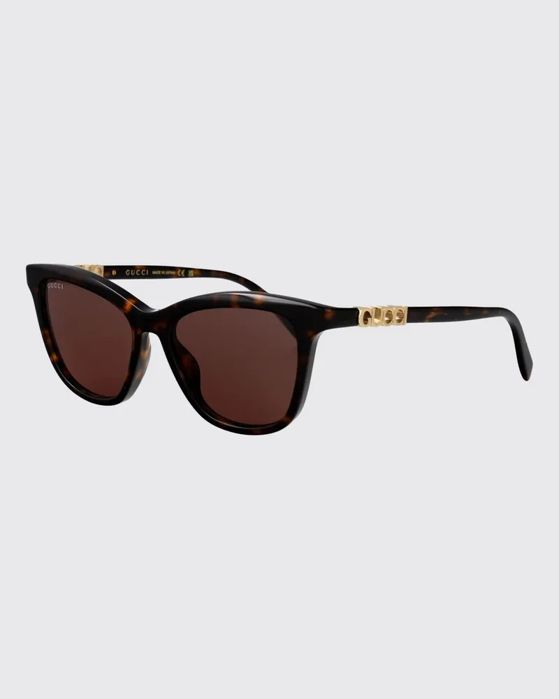 Gucci Sonnenbrille aus Acetat Braun