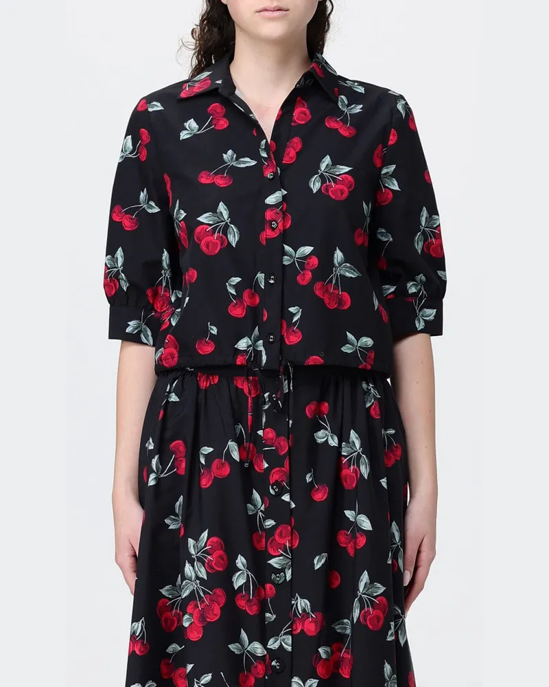 Twin-Set Hemdbluse damen Schwarz