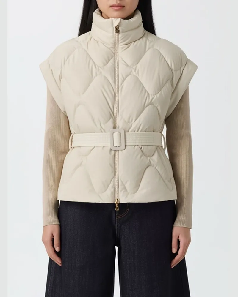 Eleventy Weste damen Weiß