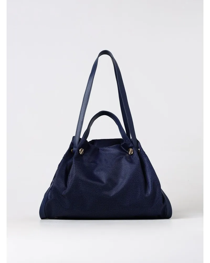 Borbonese Schultertasche Blau