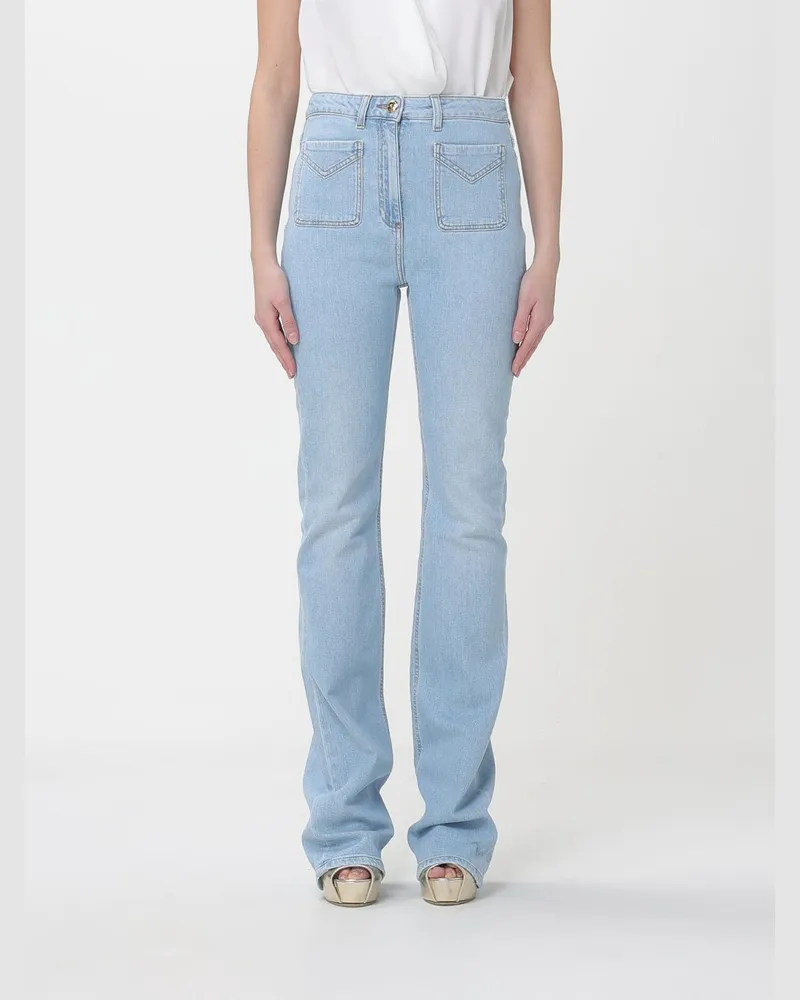 Elisabetta Franchi Hose damen Blau