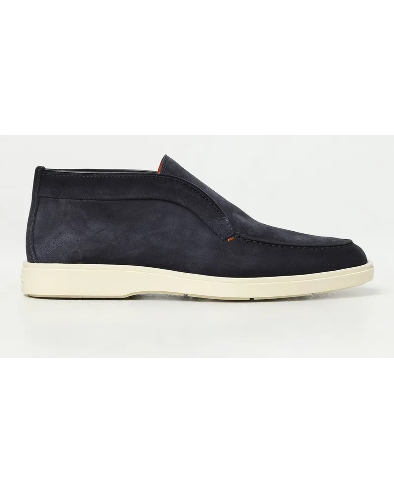 Santoni Mokassins herren Blau
