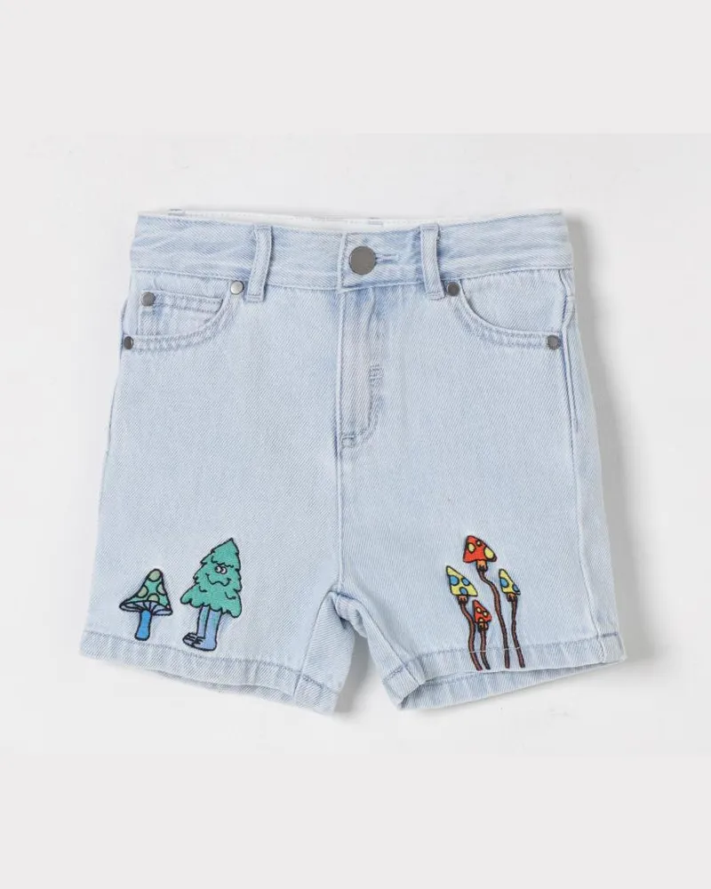 Stella McCartney Kids Shorts kinder Hellblau