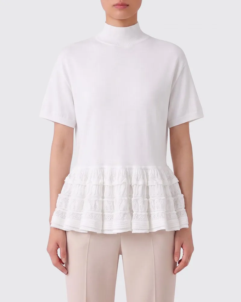 Alaïa Top damen Weiß