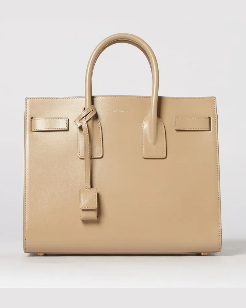 Saint Laurent Tragetasche damen Beige