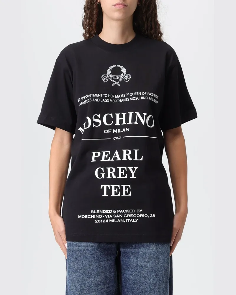 Moschino T-shirt damen Schwarz