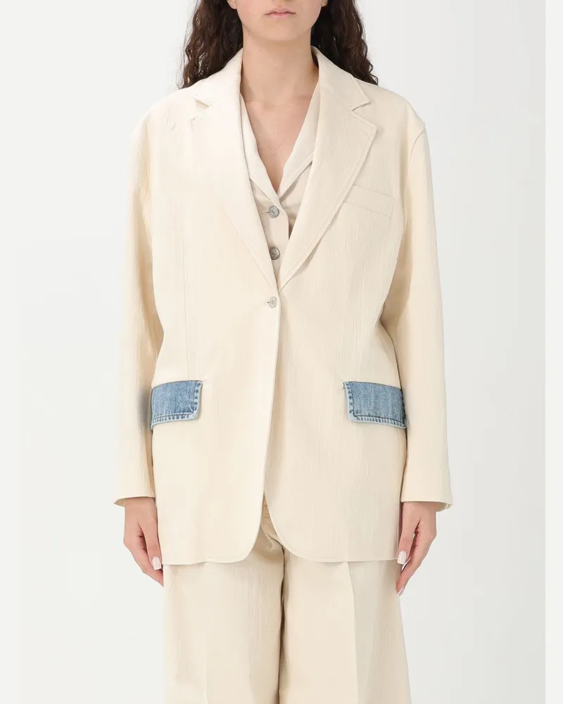 Moschino Blazer damen Beige