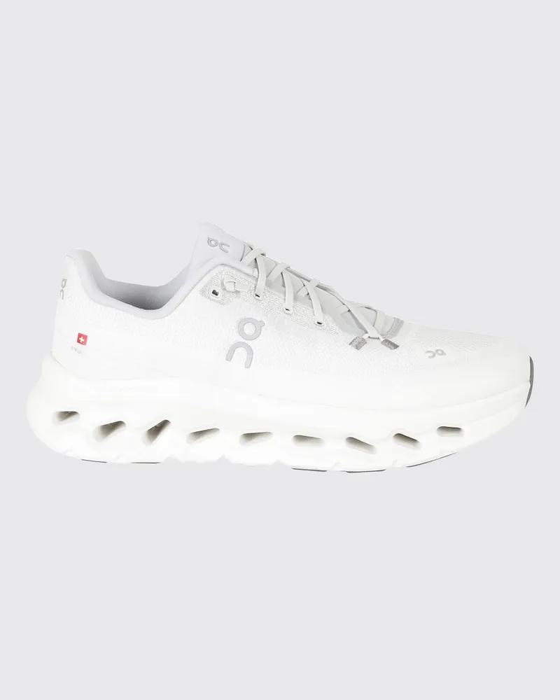 ON Cloudtilt Slip-On-Sneaker aus ultraleichtem, atmungsaktivem Nylon Weiß