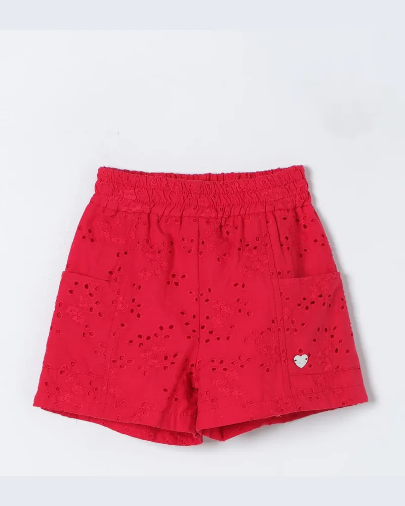Monnalisa Shorts kinder Rot