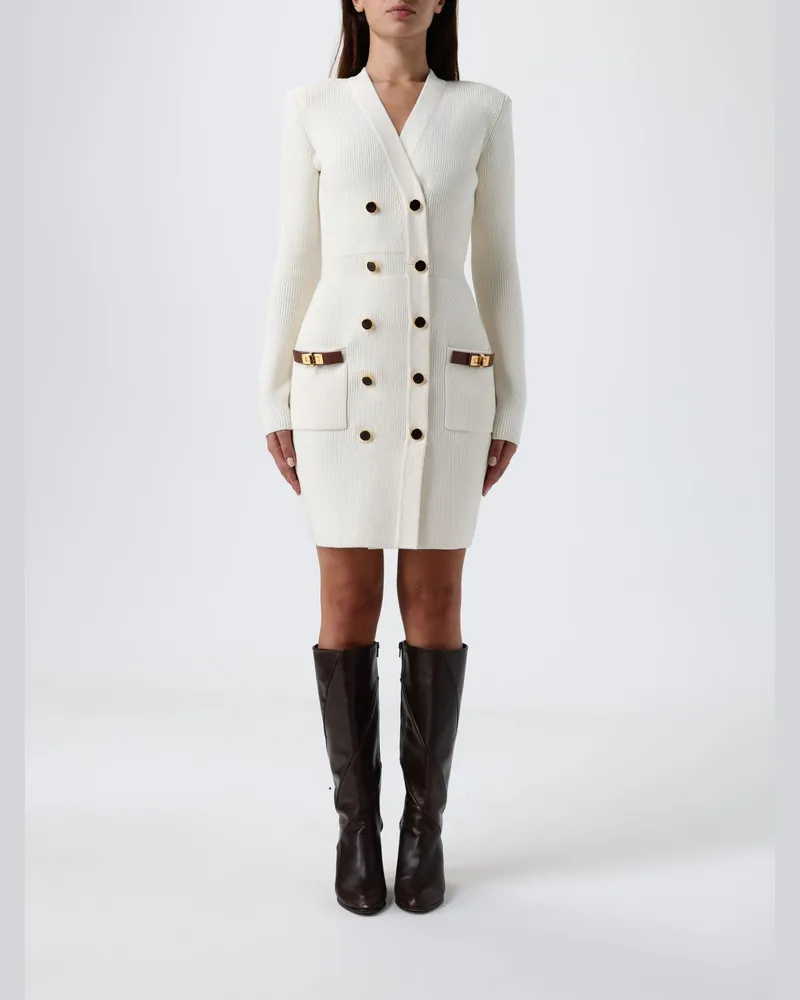 Elisabetta Franchi Kleider damen Milch