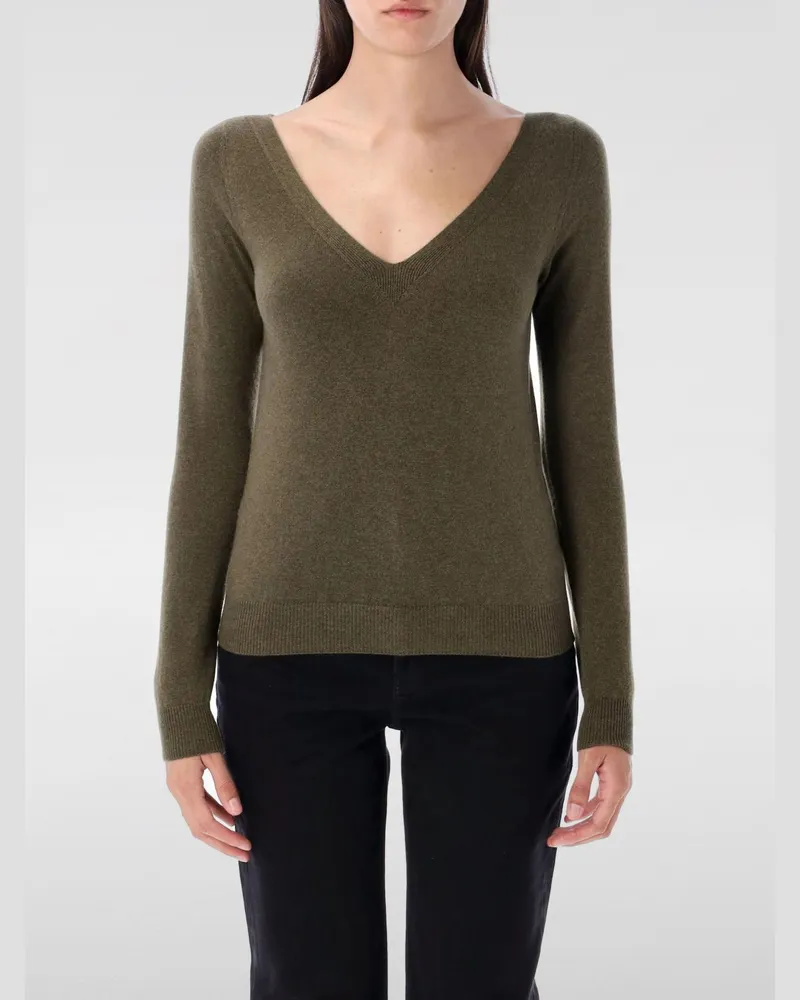 Saint Laurent Pullover damen Kaki