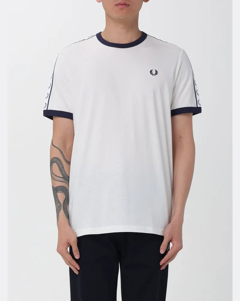 Fred Perry T-shirt herren Weiß