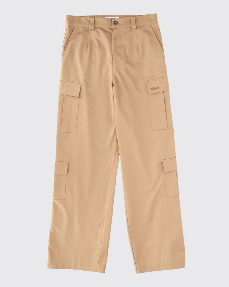 MSGM Hose herren Beige