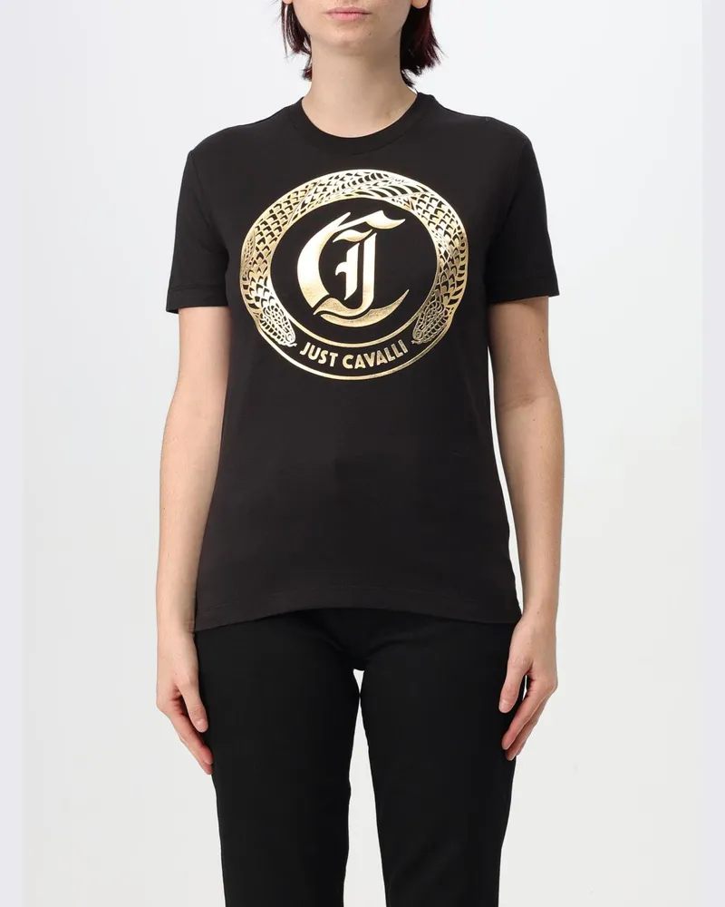 Just Cavalli T-shirt damen Schwarz