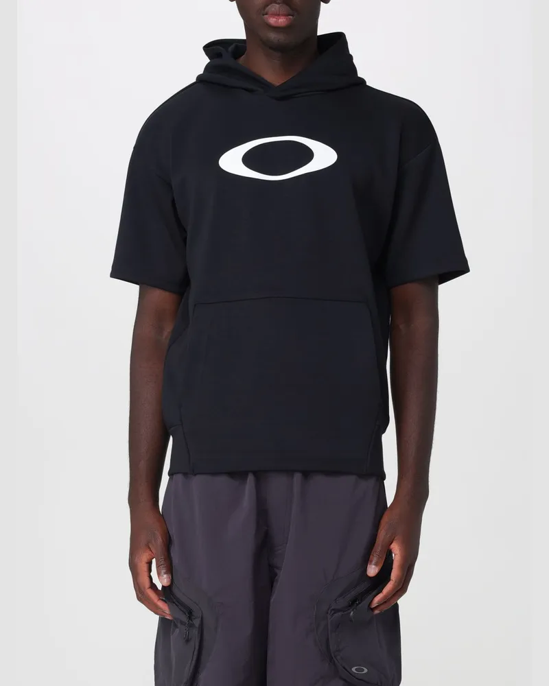 Oakley Kurzärmliger Enhance Qd Fleece Hoodie Weiss