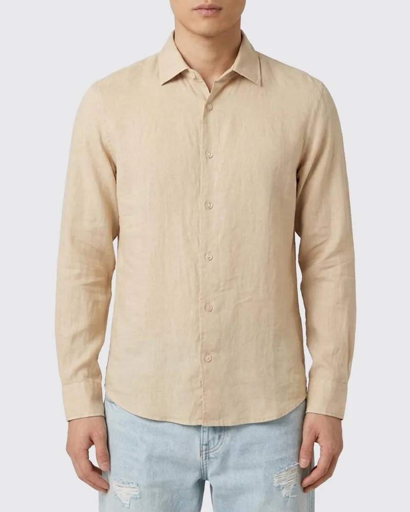MC2 Saint Barth Leinenhemd Cream