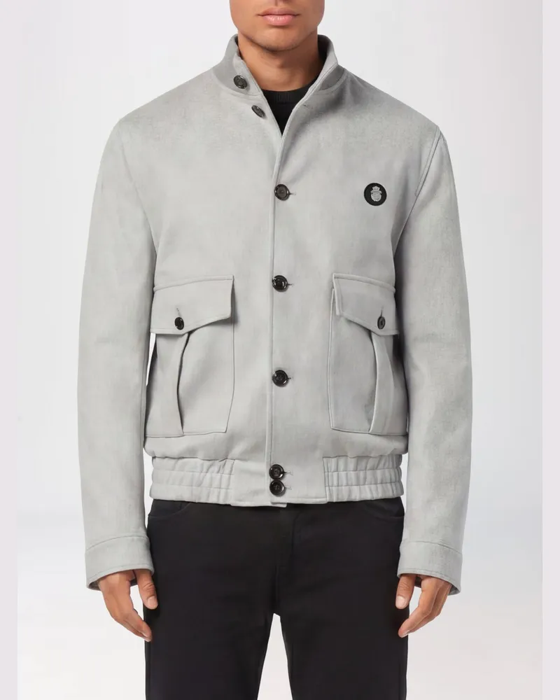 Billionaire Wollbomberjacke Grau