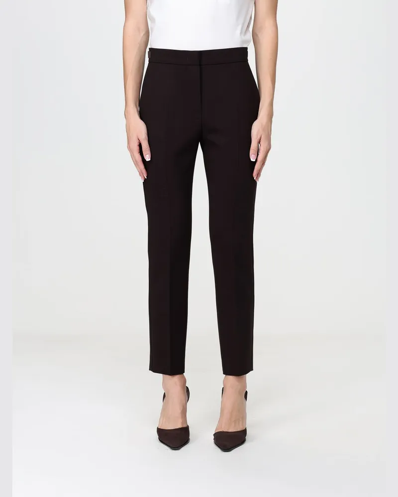 Max Mara Acino Skinny-Hose mit mittlerer Taille und Slim Fit aus Wolle Ebony