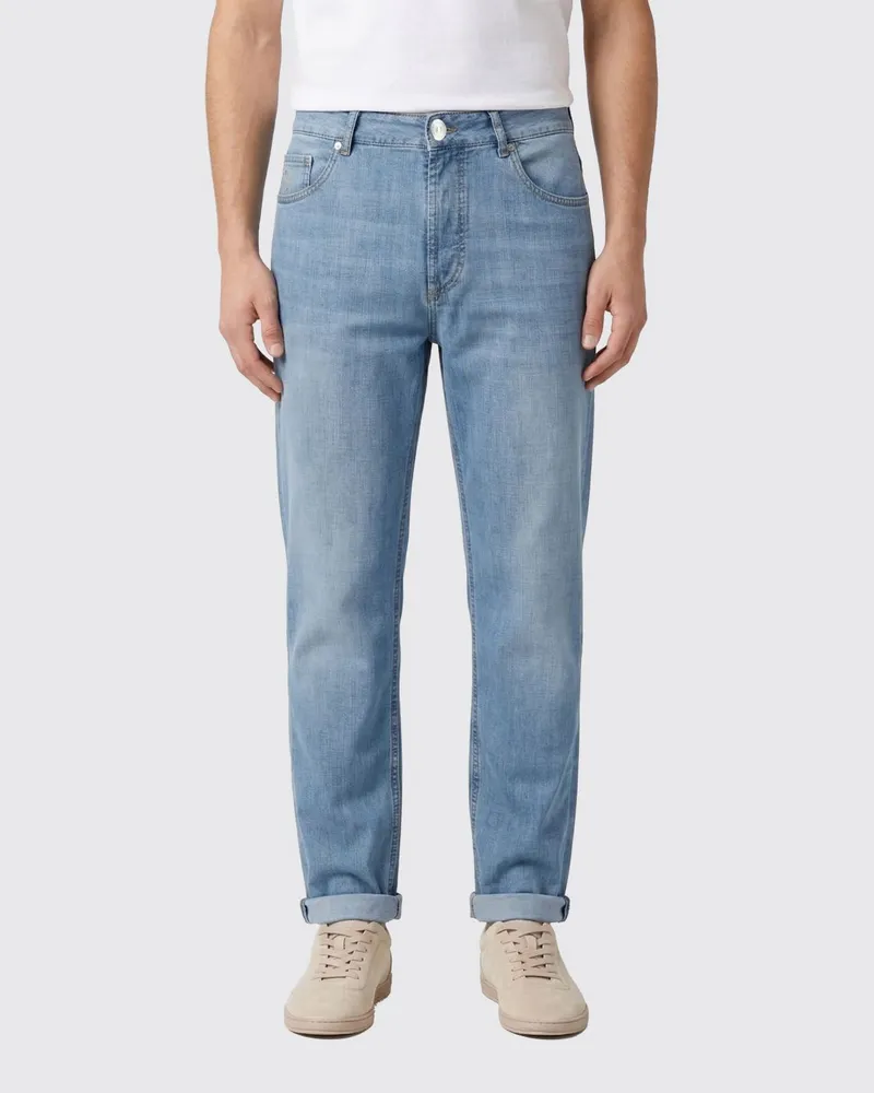 Brunello Cucinelli Hose herren Blau