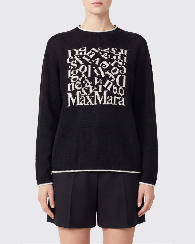 Max Mara Max Mara Pullover damen Schwarz