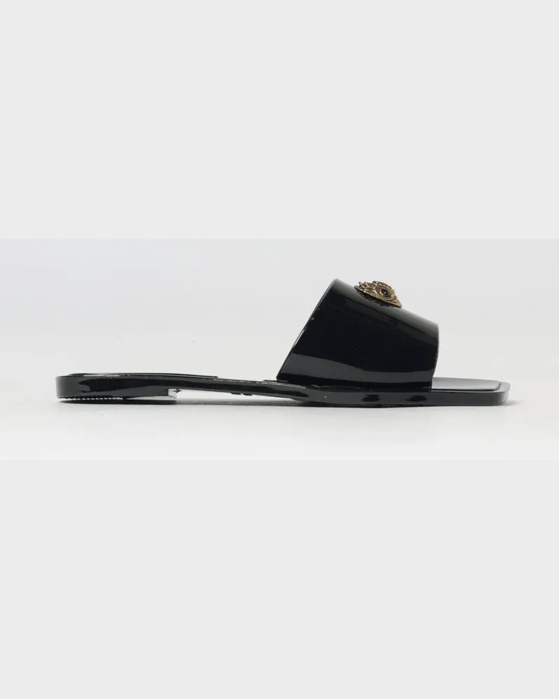 Kurt Geiger Kensington PVC Mules Schwarz