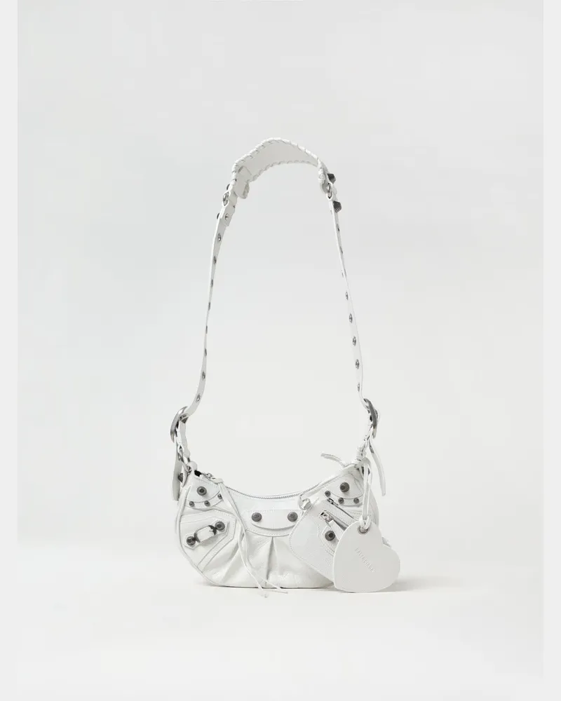 Balenciaga Schultertasche damen Weiß