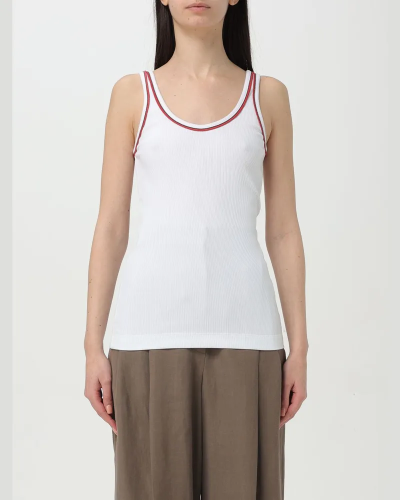 Brunello Cucinelli Top damen Weiß