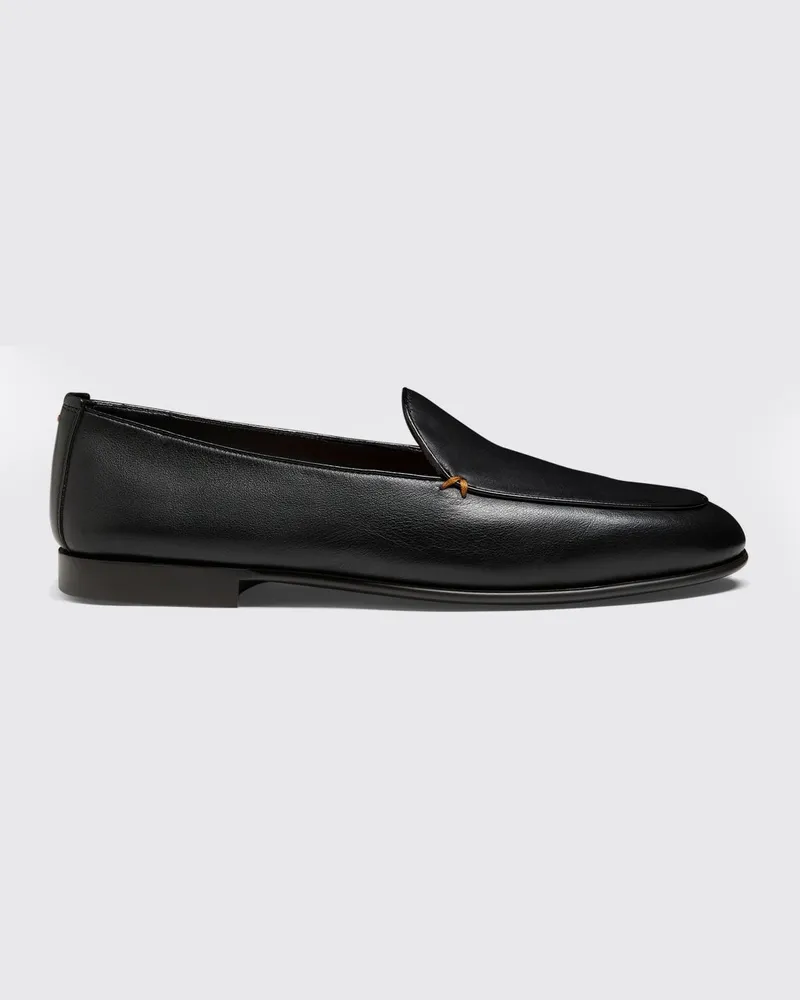 Santoni Mokassins herren Schwarz