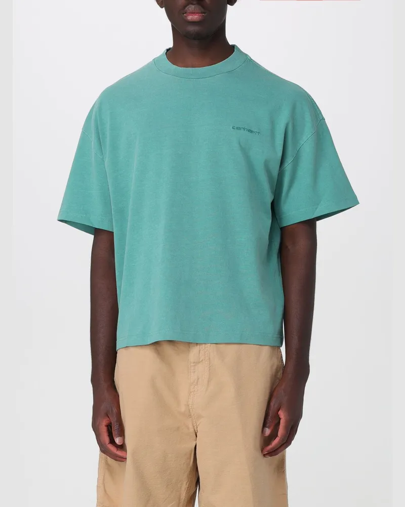 Carhartt WIP T-Shirt aus Baumwolle Lila