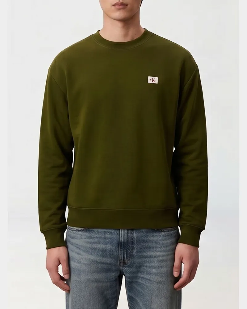 Calvin Klein Sweatshirt herren Military