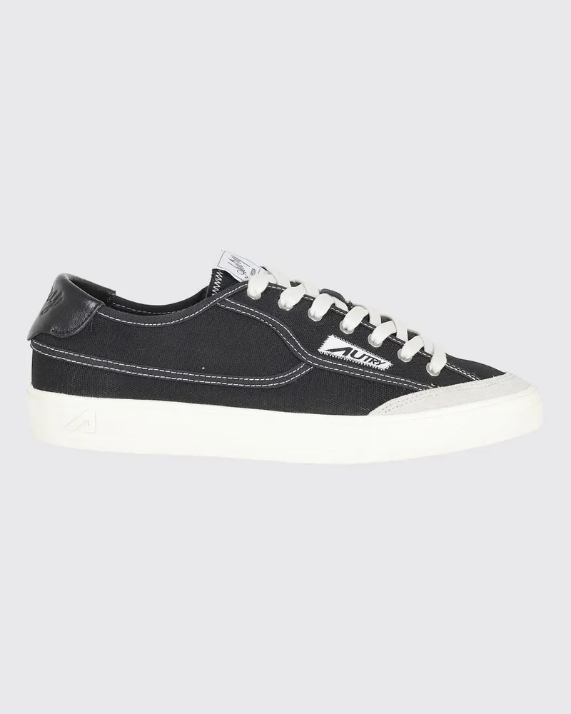 AUTRY Windscape Baumwoll-Canvas-Sneakers Schwarz