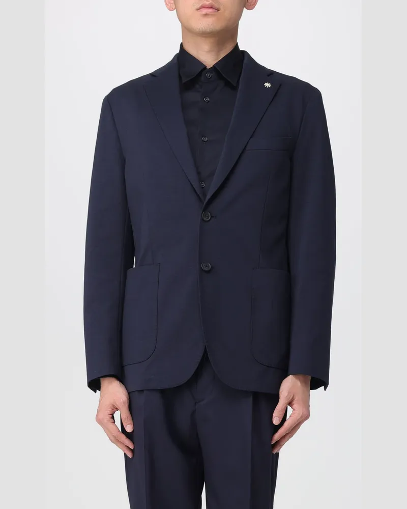 Manuel Ritz Jacke herren Blau