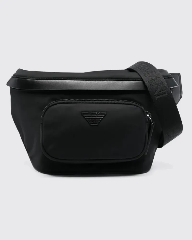 Emporio Armani Grteltasche herren Schwarz