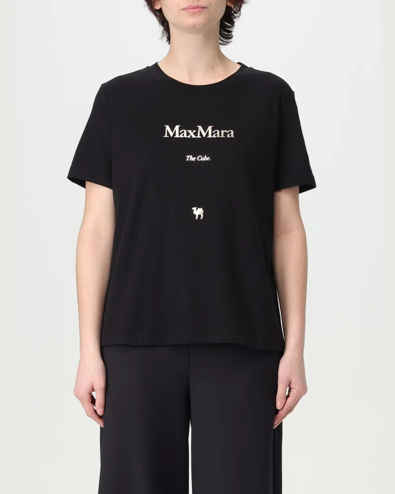 Max Mara T-shirt damen Max Mara Schwarz