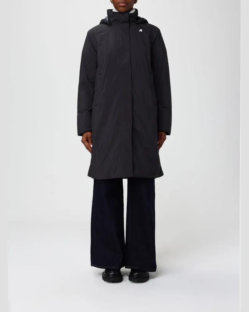 K-Way Mantel damen Schwarz