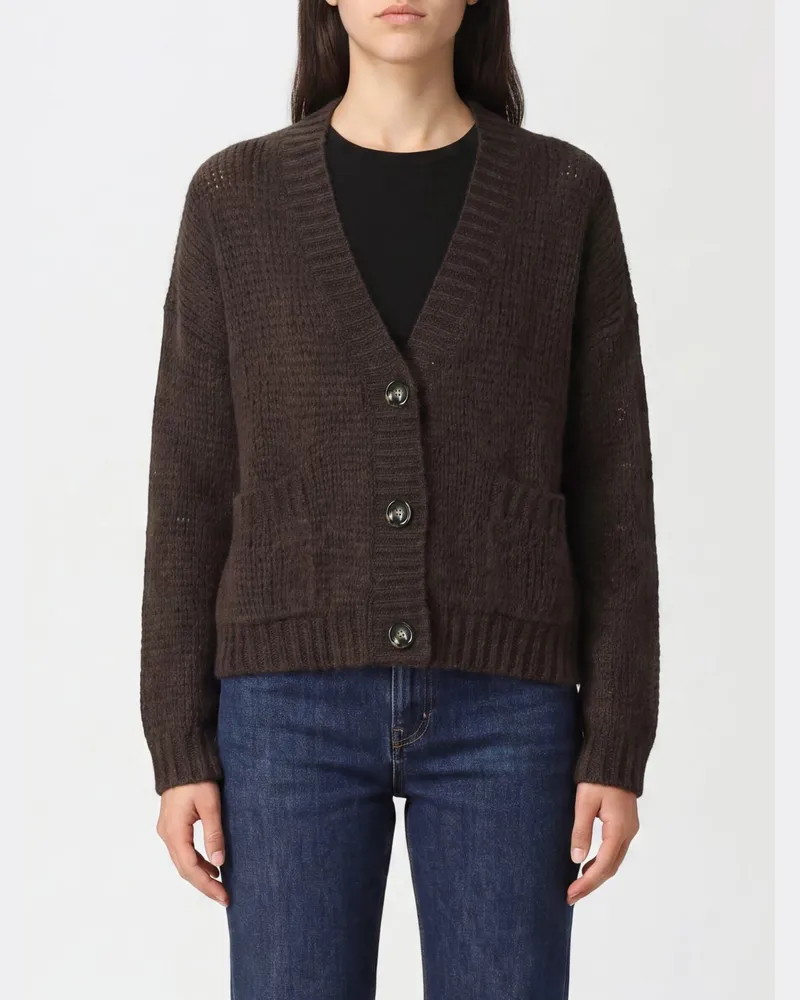 Roberto Collina Pullover damen Kaffee